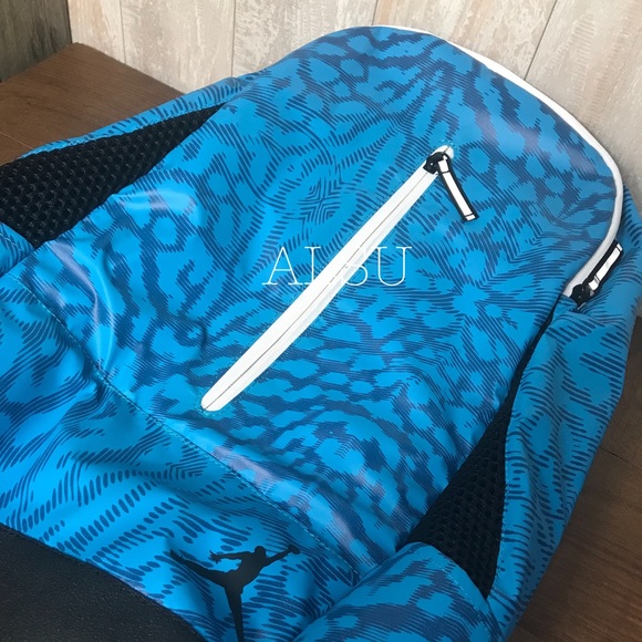 Nike Air Jordan 85 Laptop Backpack Blue Lagoon - Picture 7 of 7
